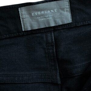 Everlane | Way High Jean - Organic Cotton - Black - Size 27L